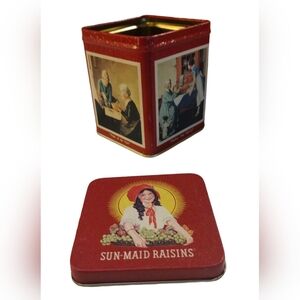 Sun-Maid Raisins Tin Canister